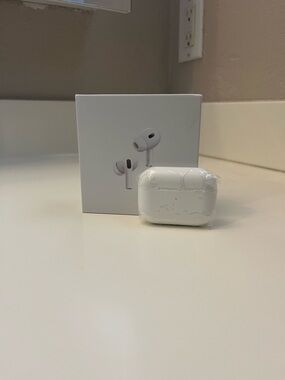 Apple White AirPods Pro 2 generation Style Wireless Earbuds with Charging Case